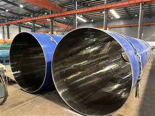 DN1600內(nèi)襯不銹鋼復(fù)合螺旋焊管