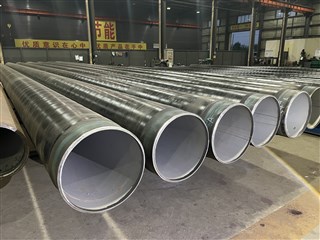 DN350內(nèi)襯不銹鋼螺旋管