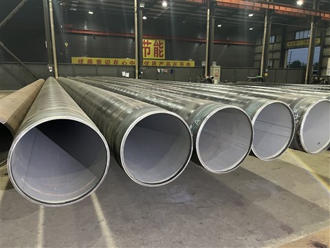 DN350內(nèi)襯不銹鋼螺旋管