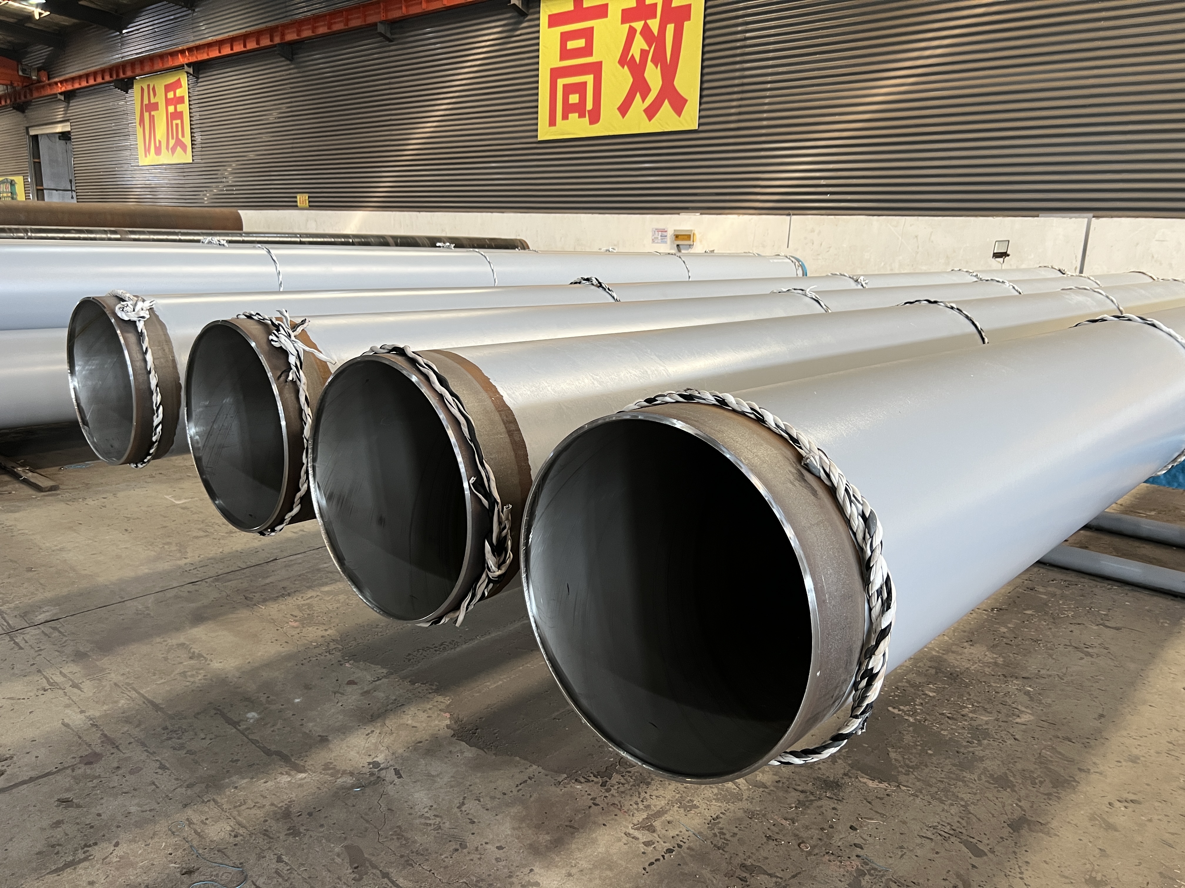 DN400內(nèi)襯不銹鋼直縫焊管